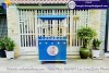 Xe gỗ bán sinh tố giá rẻ thiết kế tone xanh ngọt ngào